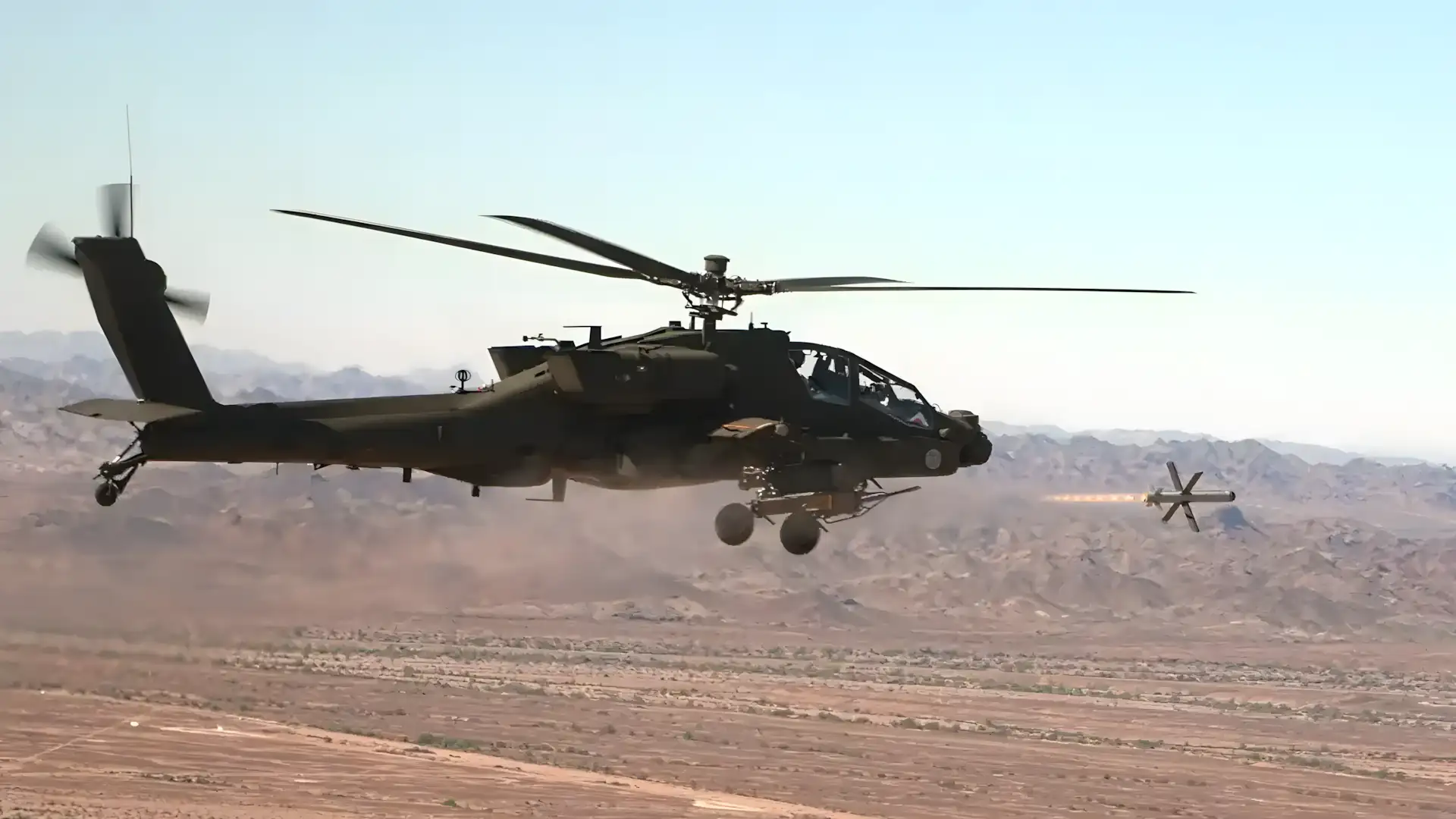 EUA aprovam venda de 30 helicópteros Apache AH-64E para Israel