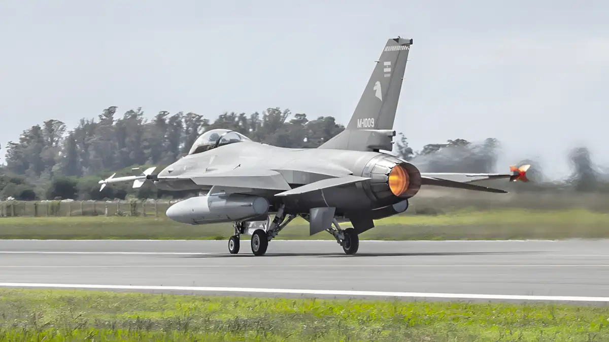 Caça F-16 Fighting Falcon Argentina
