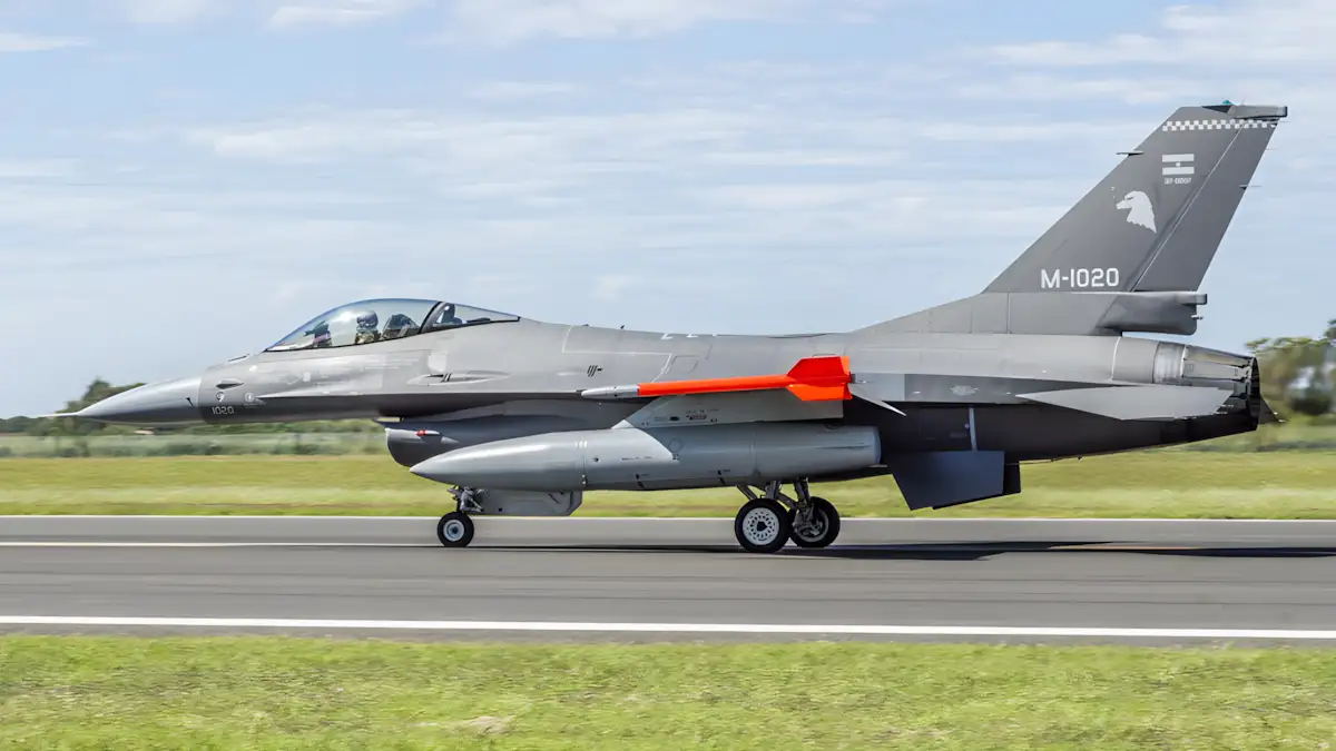 Caça F-16 Fighting Falcon da Fuerza Aérea Argentina