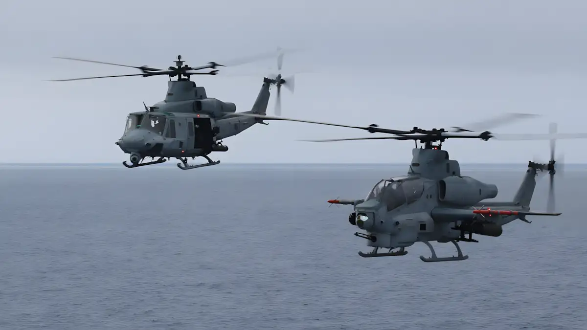 AH-1Z Viper, helicóptero de ataque da frota H-1 dos Fuzileiros Navais dos EUA