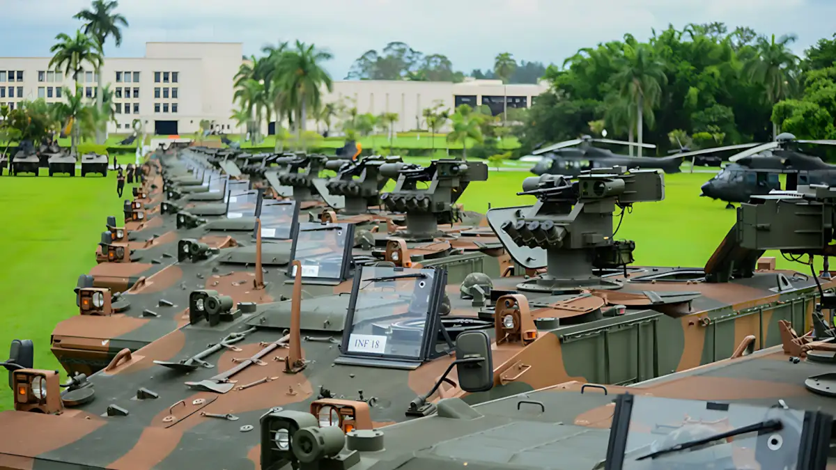 Sistema de armas remoto SARC REMAX 4 feito para o Exército Brasileiro acaba de virar padrão oficial da Força Terrestre